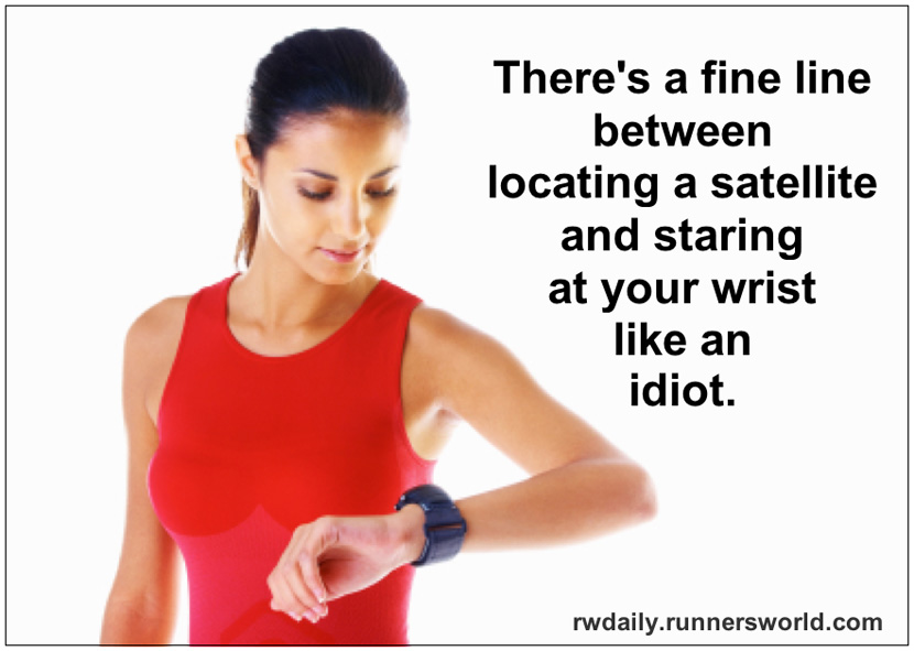 Image result for running gps watch memes